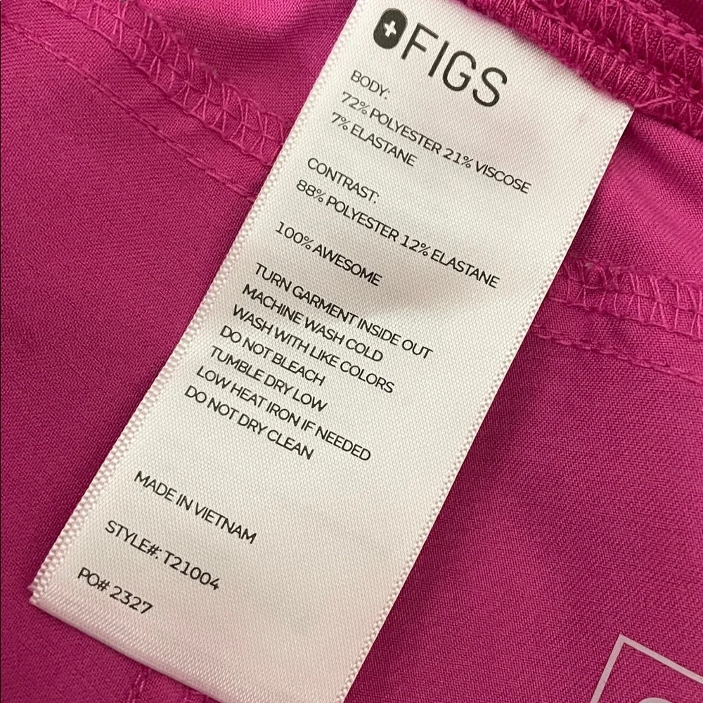 Figs Pink Scrub Set size XS - Picture 6 of 12